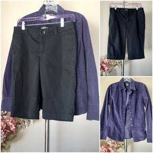 Eddie Bauer Corduroy Shirt Jacket + Bonus Today Shorts